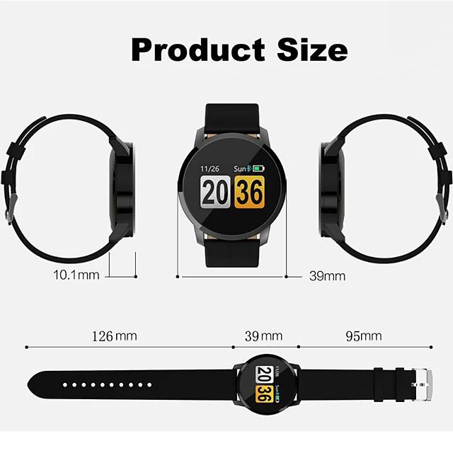 IMOSI Q8 Smartwatch Stainless Steel BT Fitness Tracker Smart Watches - DailySale