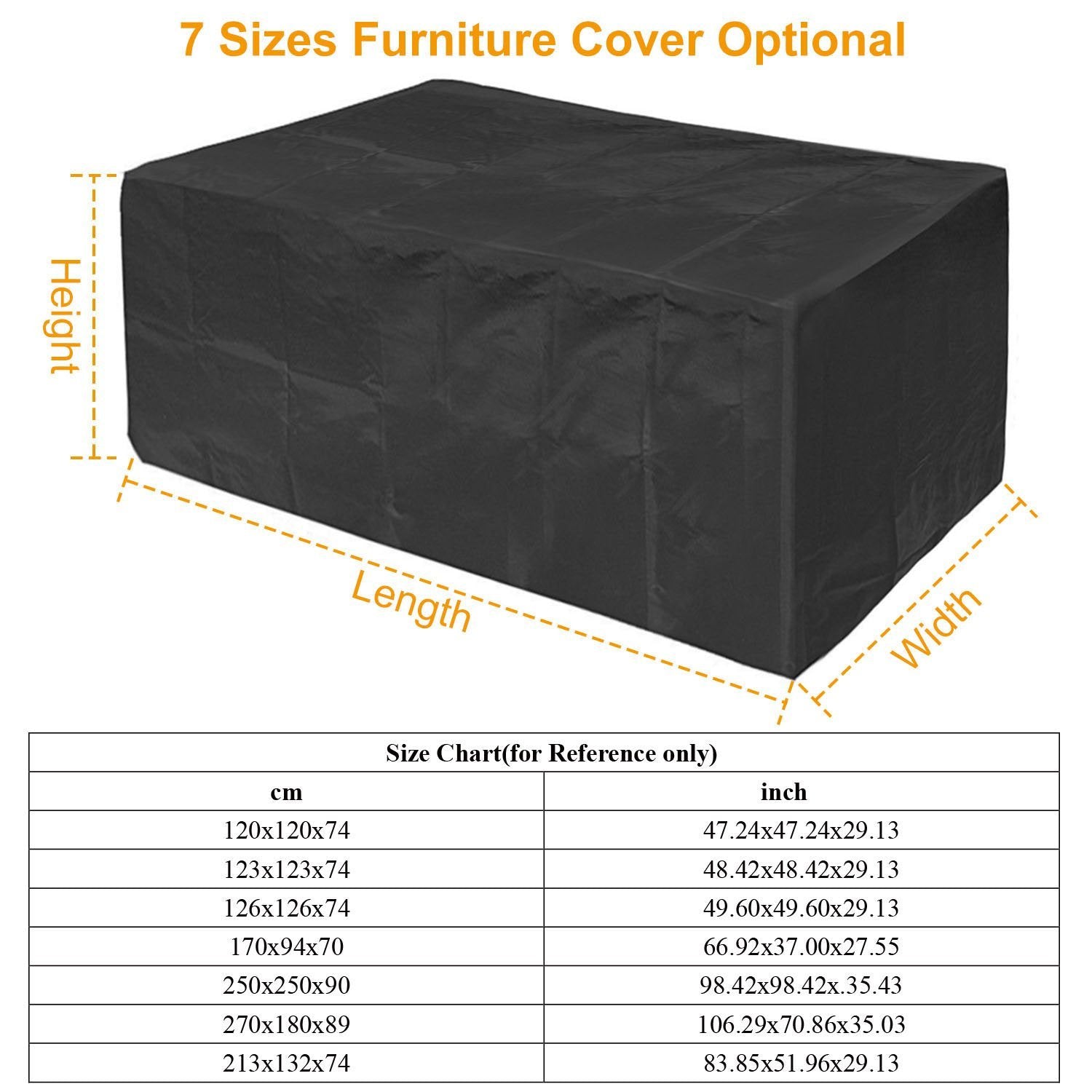 iMounTEK 210D Waterproof Outdoor Furniture Cover Garden & Patio - DailySale