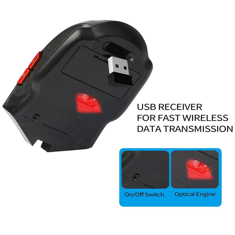 iMountek 2.4G Wireless Gaming Mouse Computer Accessories - DailySale