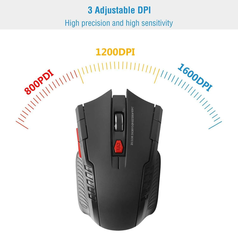 iMountek 2.4G Wireless Gaming Mouse Computer Accessories - DailySale
