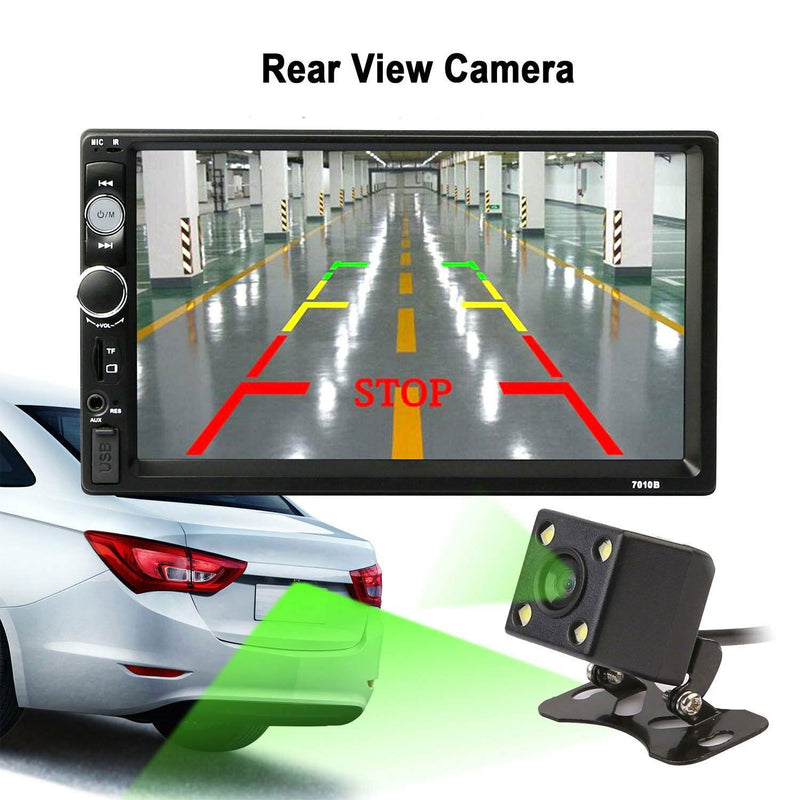 iMountek 7 Inches Universal Wireless Car MP5 Player with Rear View Camera Automotive - DailySale