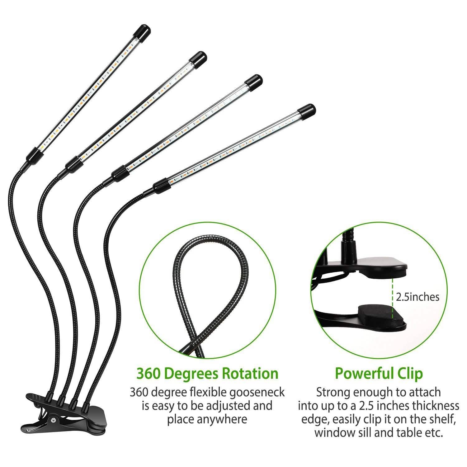 iMounTEK 80W 80 LEDs Plant Lights Lighting & Decor - DailySale
