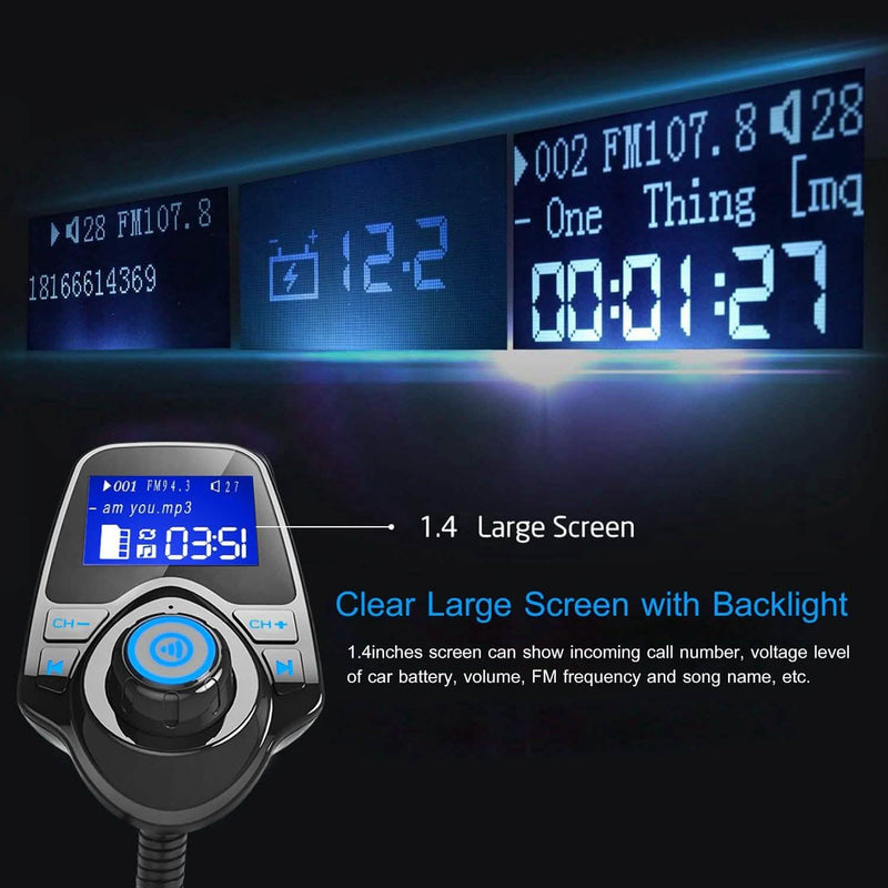 iMounTek Car Wireless FM Transmitter Automotive - DailySale