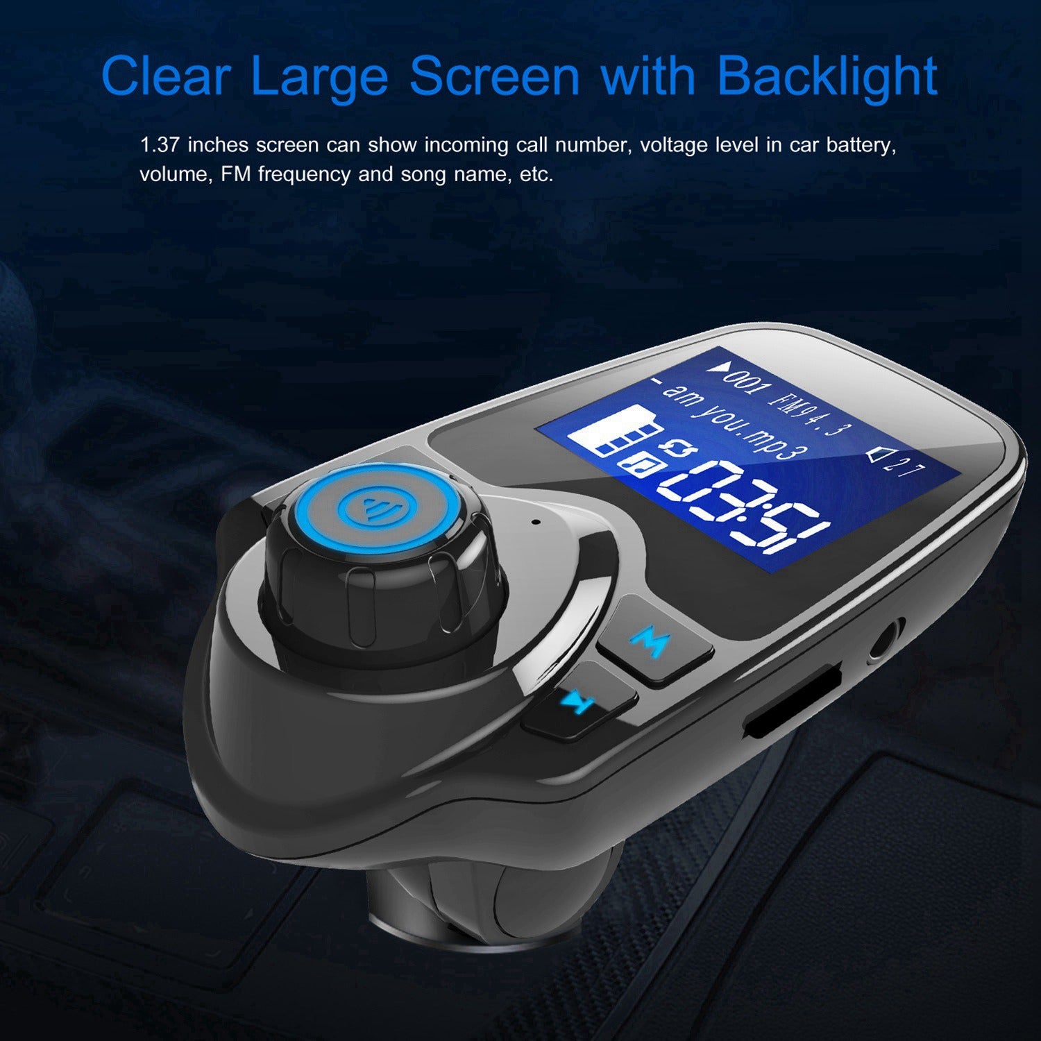 iMounTek Car Wireless FM Transmitter Automotive - DailySale