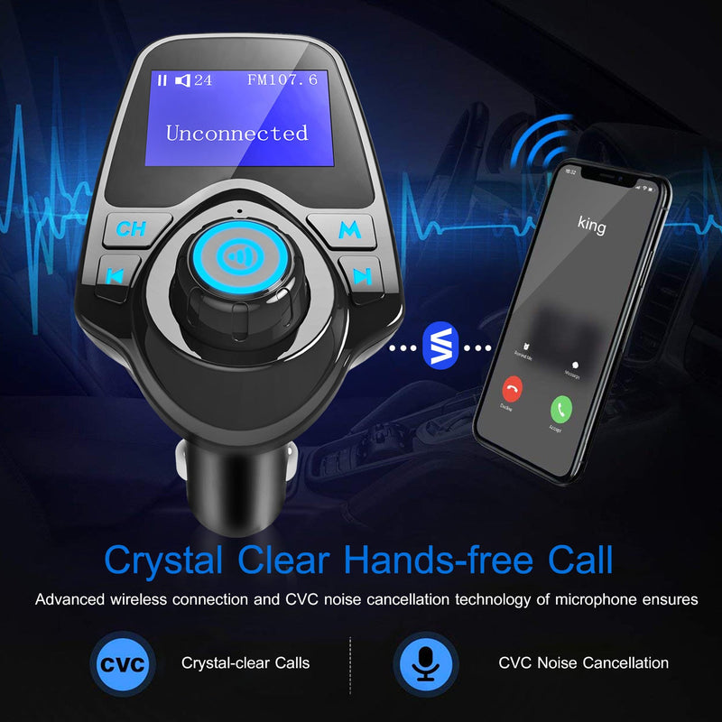 iMounTek Car Wireless FM Transmitter Automotive - DailySale