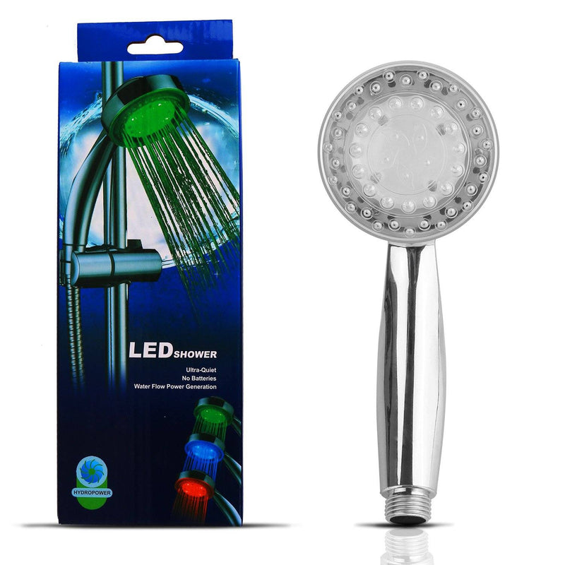 iMounTEK Color-Changing Hydropower LED Shower Head Bath - DailySale