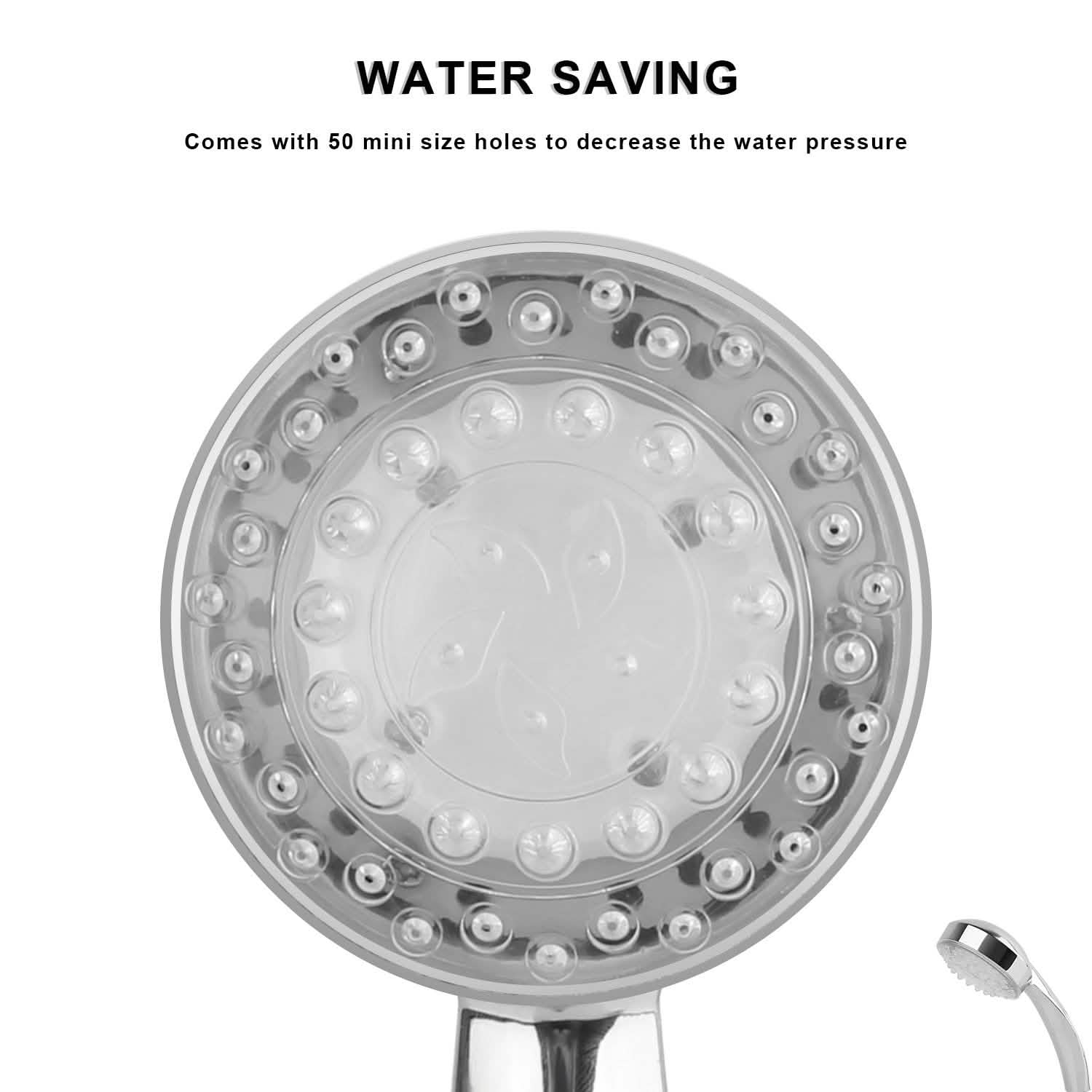 iMounTEK Color-Changing Hydropower LED Shower Head Bath - DailySale