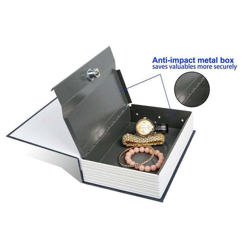 iMountek Dictionary Safe Secret Diversion Book Metal Box Closet & Storage - DailySale