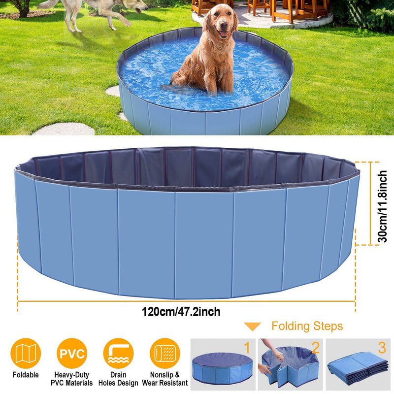 iMounTEK Foldable Pet Swimming Pool