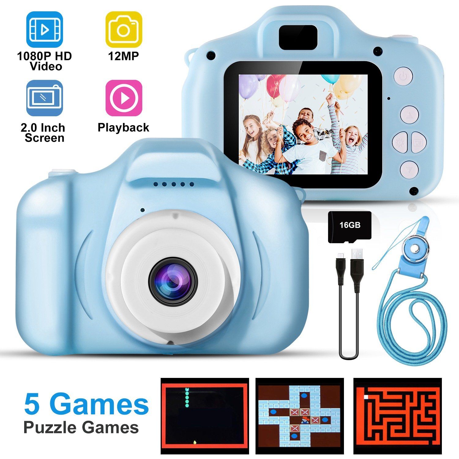 iMountek Kids Digital Camera Cameras & Drones - DailySale