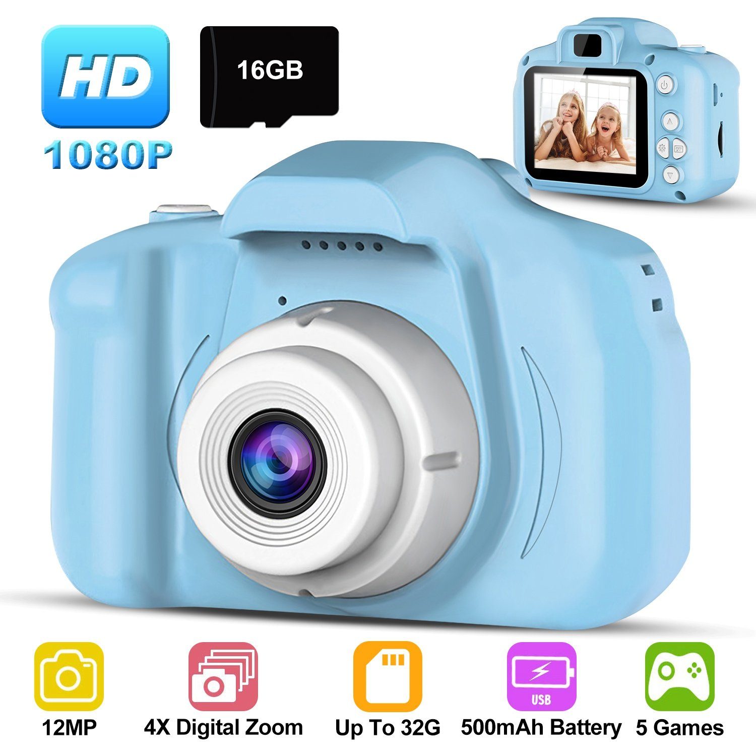 iMountek Kids Digital Camera Cameras & Drones - DailySale