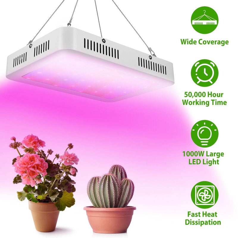 iMountek LED Plant Grow Lights 1000W Garden & Patio - DailySale