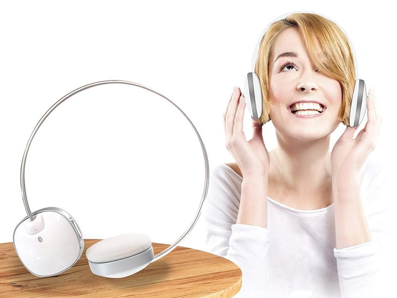 Impecca HSB100W Bluetooth Stereo Headset with Built in Microphone Headphones & Speakers - DailySale