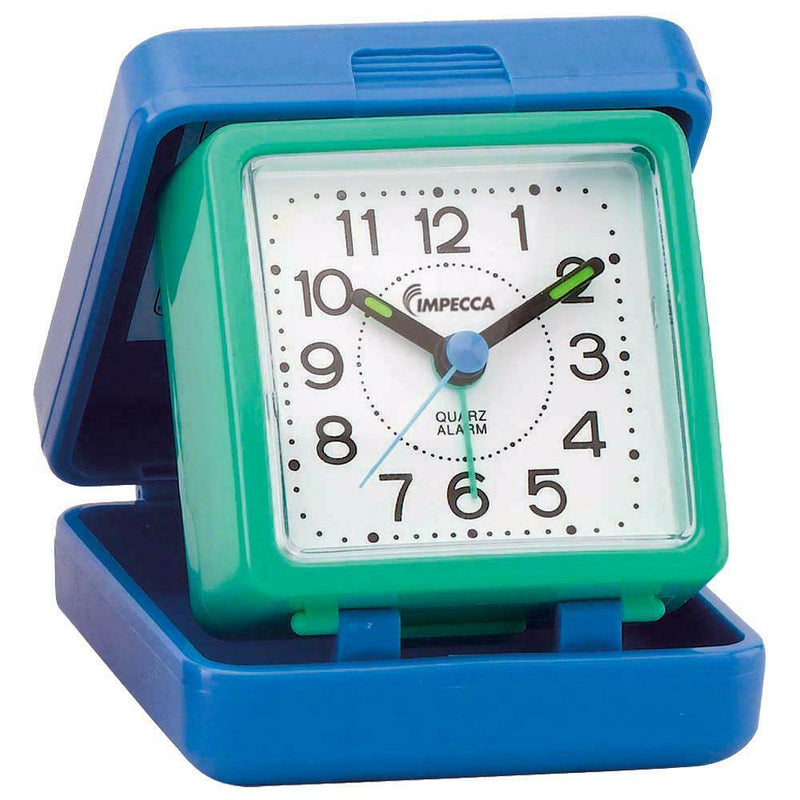 IMPECCA Travel Beep Alarm Clock Household Appliances Blue/Green - DailySale