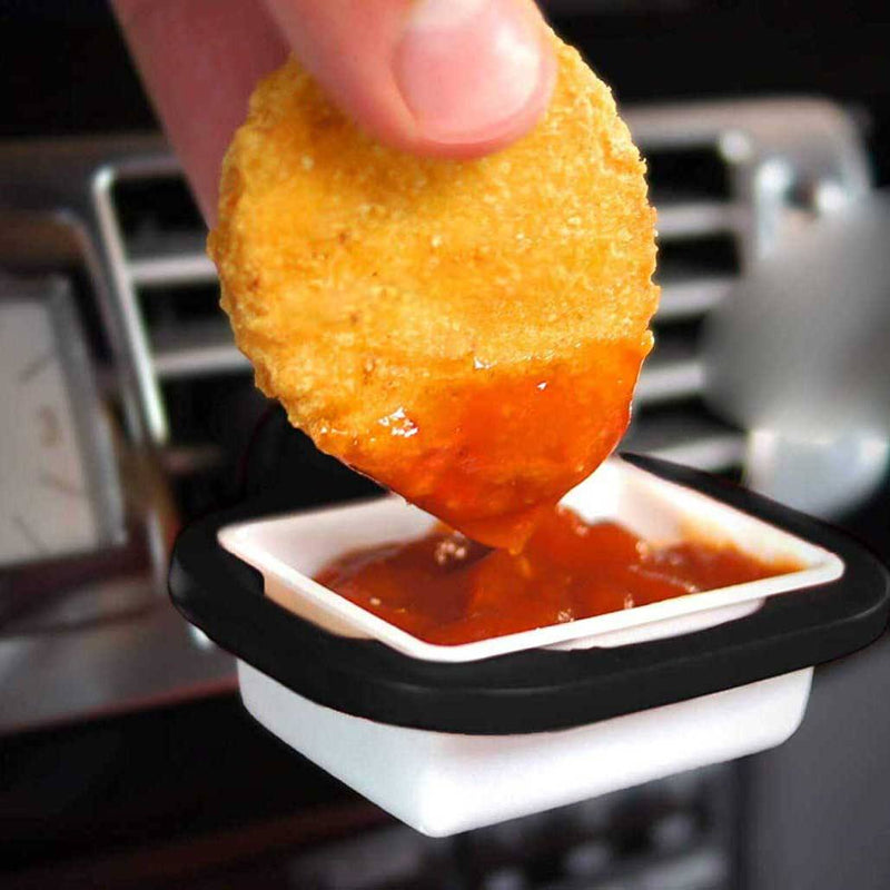 In-Car No Mess Salsa and Dressing Dip Clip Automotive - DailySale