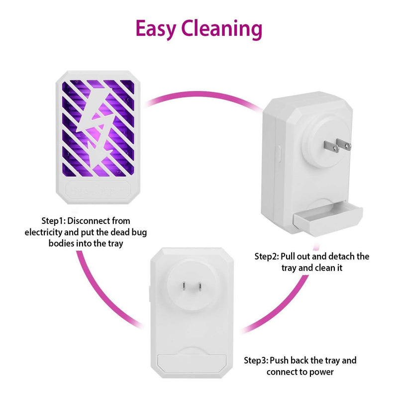 Indoor Plug In Bug Electric Zapper Pest Control - DailySale