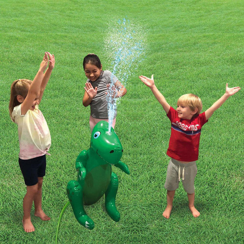 Inflatable Dino Splash Sprinkler Garden & Patio - DailySale