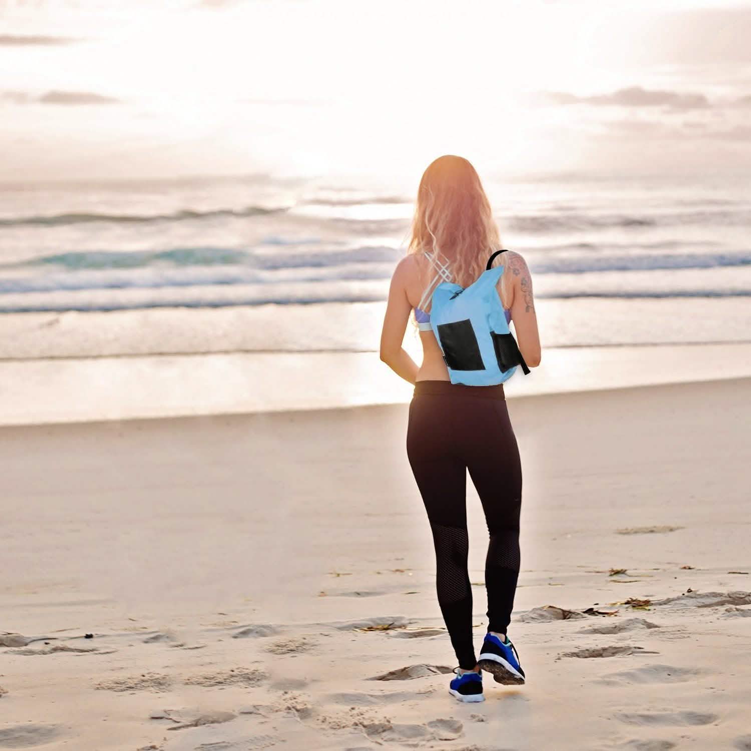 Inflatable Lounger Air Sofa Chair Couch with Portable Organizing Bag Sports & Outdoors - DailySale