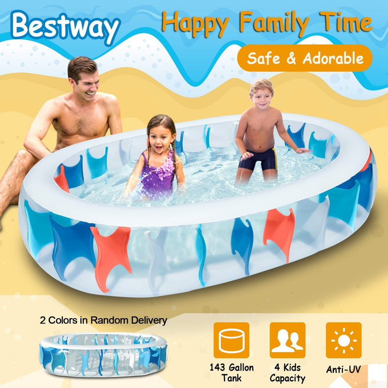 Inflatable Swimming Pool - 90×60×20" Sports & Outdoors - DailySale