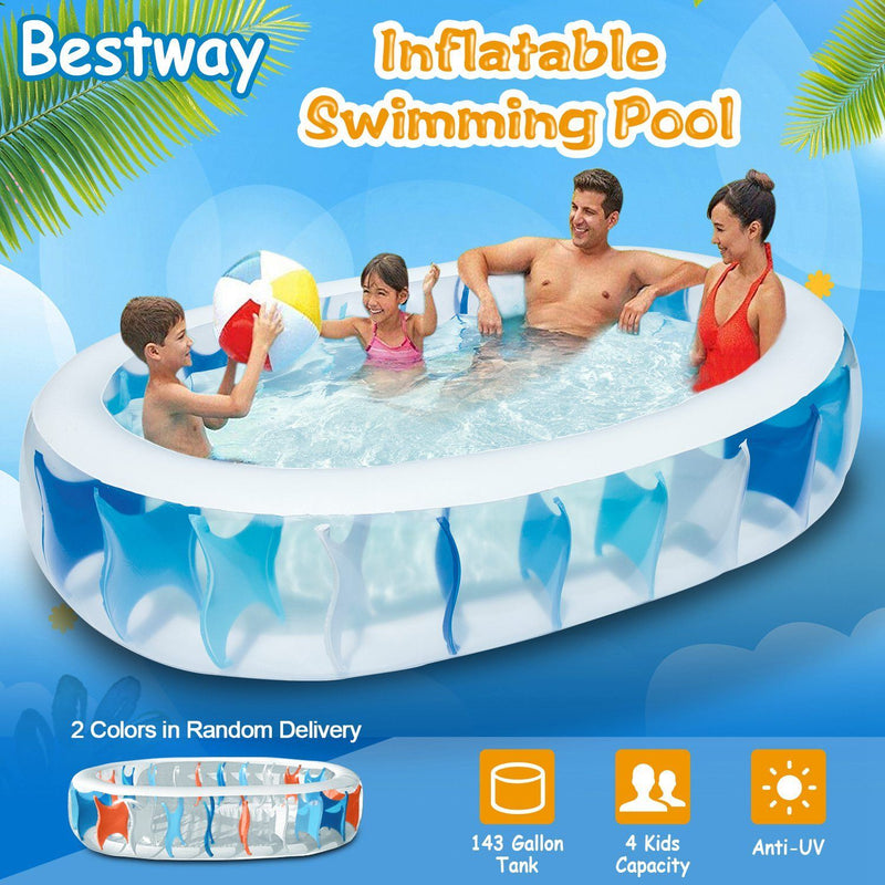 Inflatable Swimming Pool - 90×60×20" Sports & Outdoors - DailySale