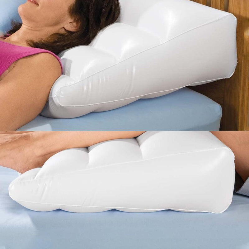 Inflatable Ultra Comfy Bed Wedge Pillow Wellness & Fitness - DailySale