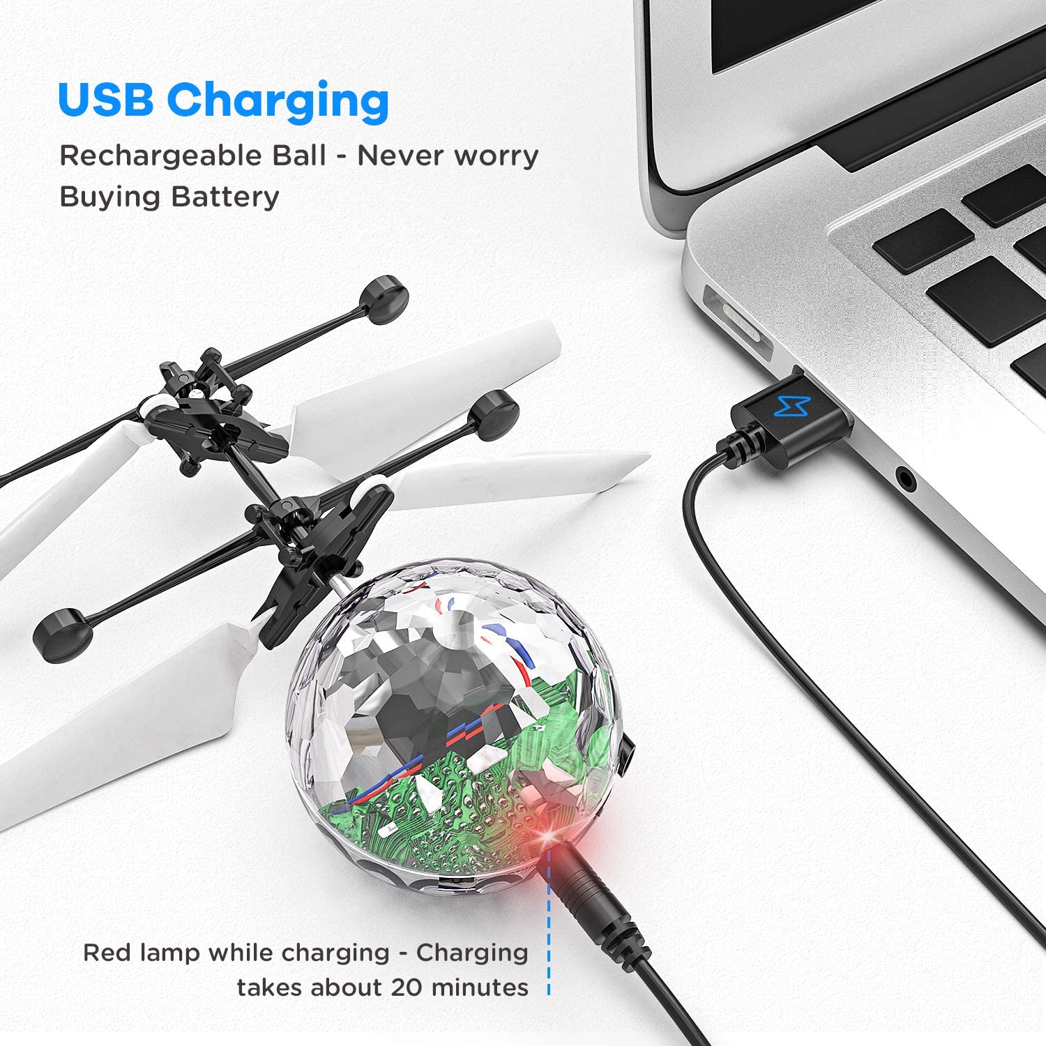 Infrared Induction RC Flying Toy Toys & Games - DailySale