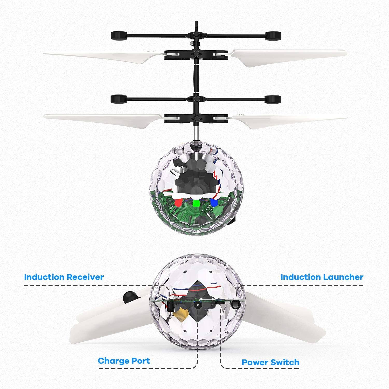 Infrared Induction RC Flying Toy Toys & Games - DailySale