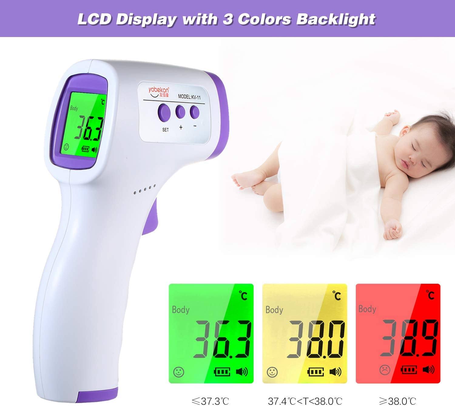 Infrared Non-Contact Thermometer Wellness & Fitness - DailySale