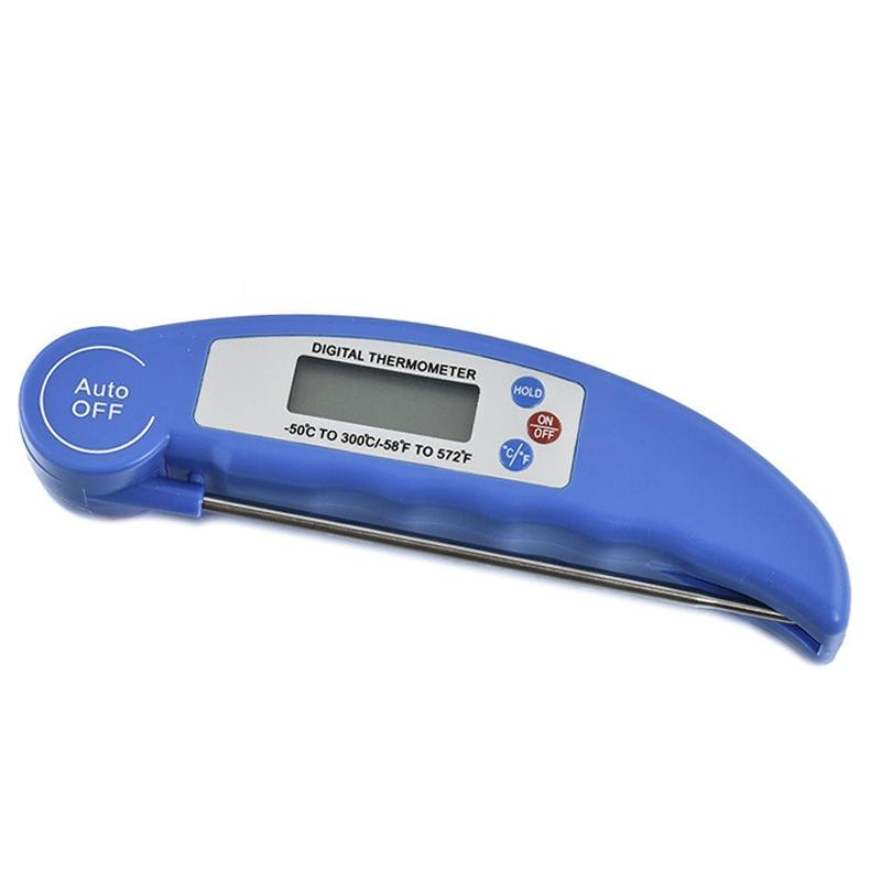 Instant Digital Meat Thermometer Probe for Grilling and Cooking Kitchen Essentials Blue - DailySale