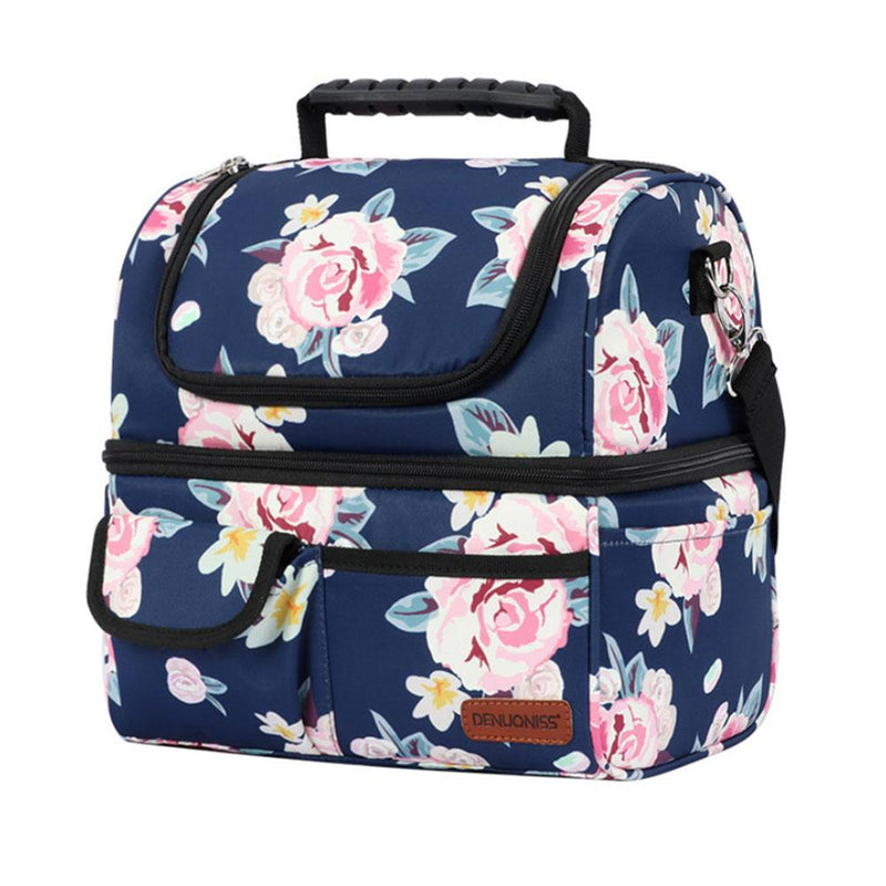 Insulated Multi-Compartment Lunch Box Bags & Travel Roses - DailySale