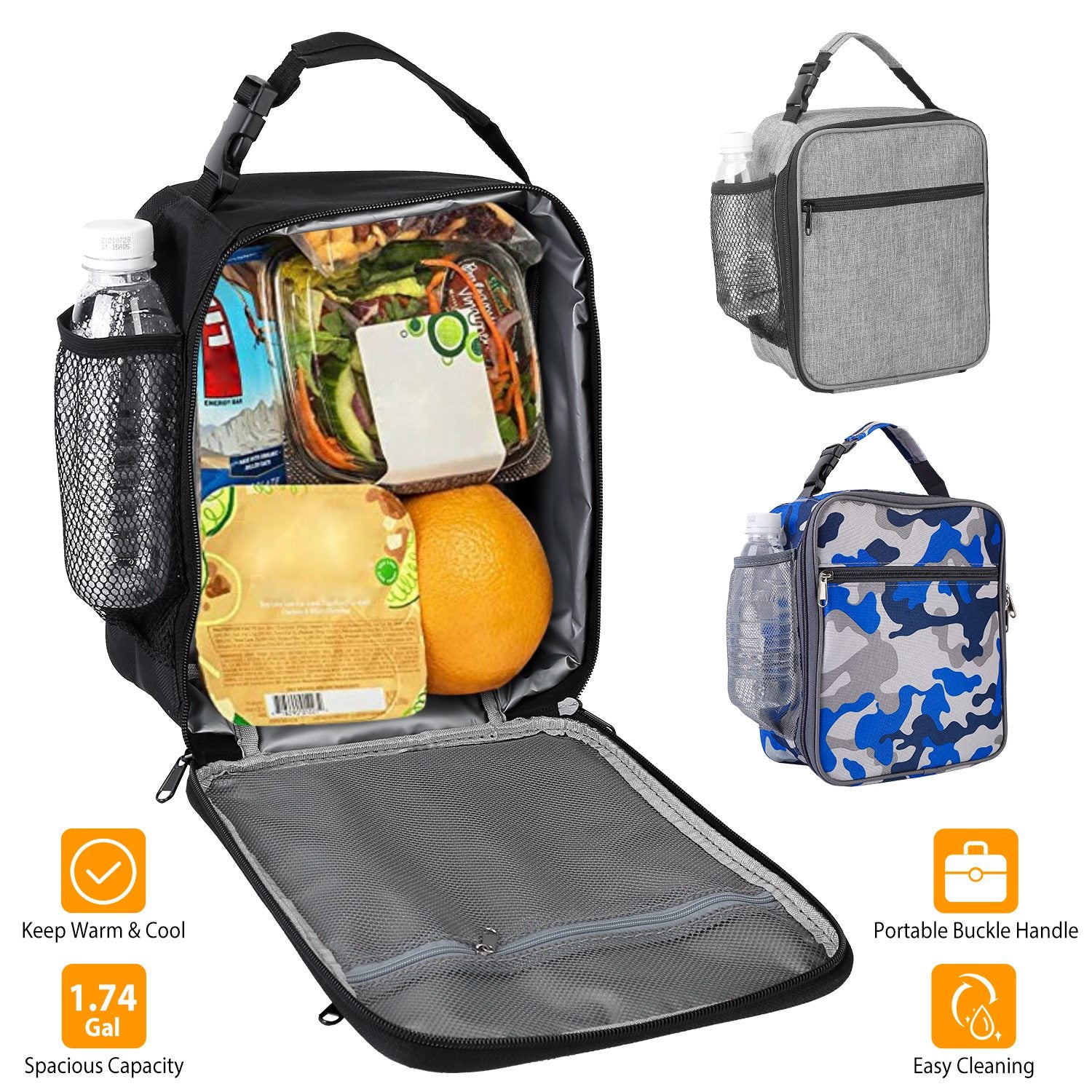 Insulated Portable Lunch Box Bags & Travel - DailySale