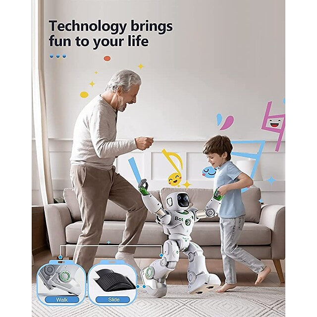 Intelligent Programming APP Gravity Sensor RC Robot Toys & Games - DailySale