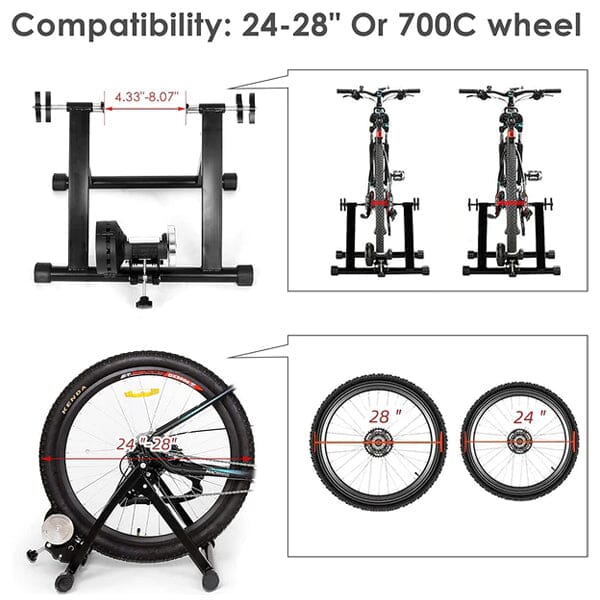 INTEY Magnetic Bike Trainer Stand Fitness - DailySale