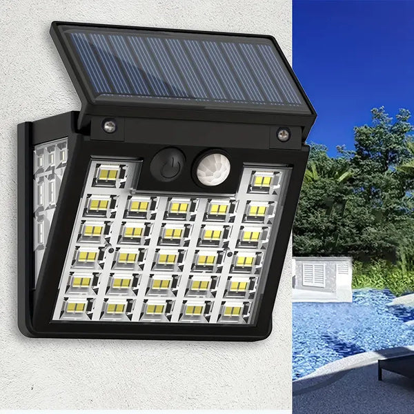 IP65 Solar Powered Street Light Dusk To Dawn With Motion Sensor Outdoor Lighting - DailySale