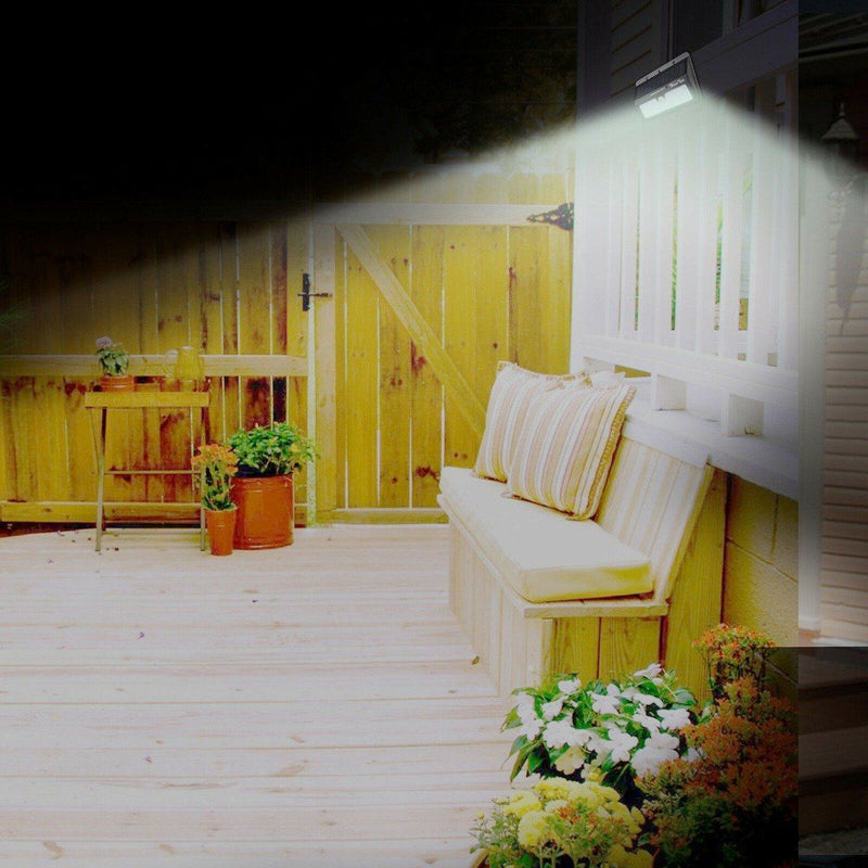 IP65 Waterproof Solar Lights Outdoor 55 LEDs Wall Solar Lights Home Lighting - DailySale