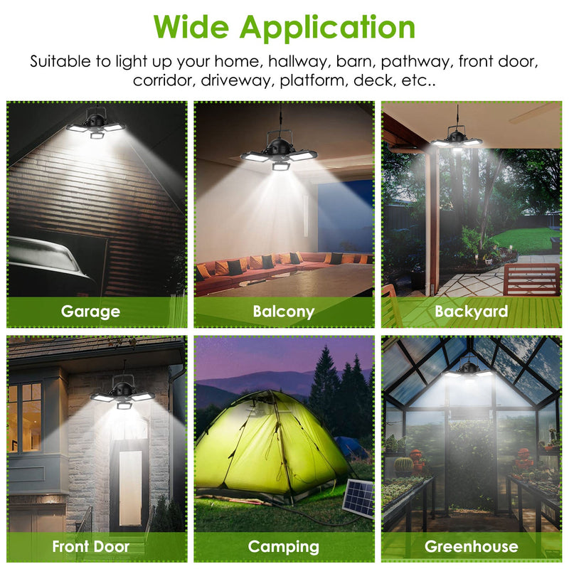 IP65 Waterproof Solar Pendant Lights Outdoor Lighting - DailySale
