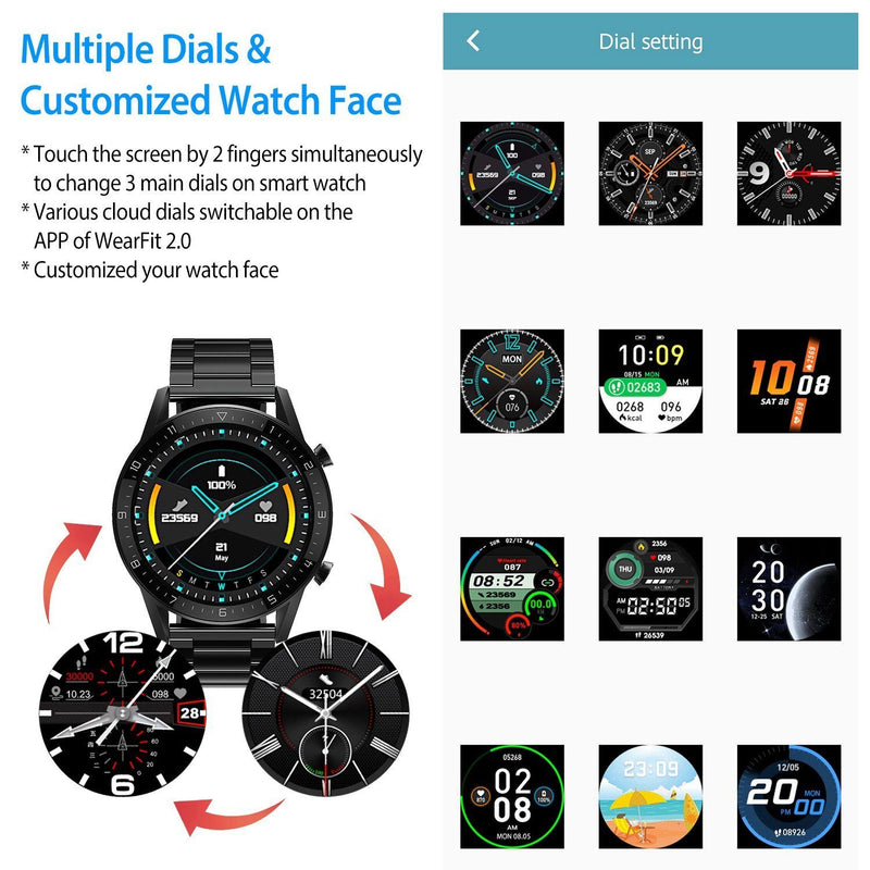 IP67 Waterproof Wireless Smartwatch Fitness Tracker Smart Watches - DailySale