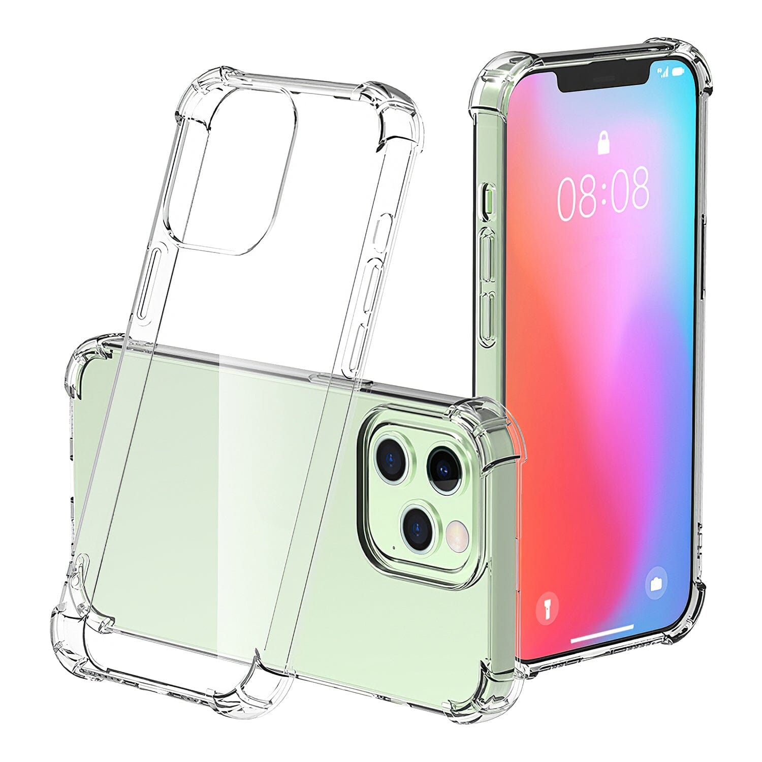 iPhone Shockproof Clear Phone Case Soft TPU Mobile Accessories - DailySale