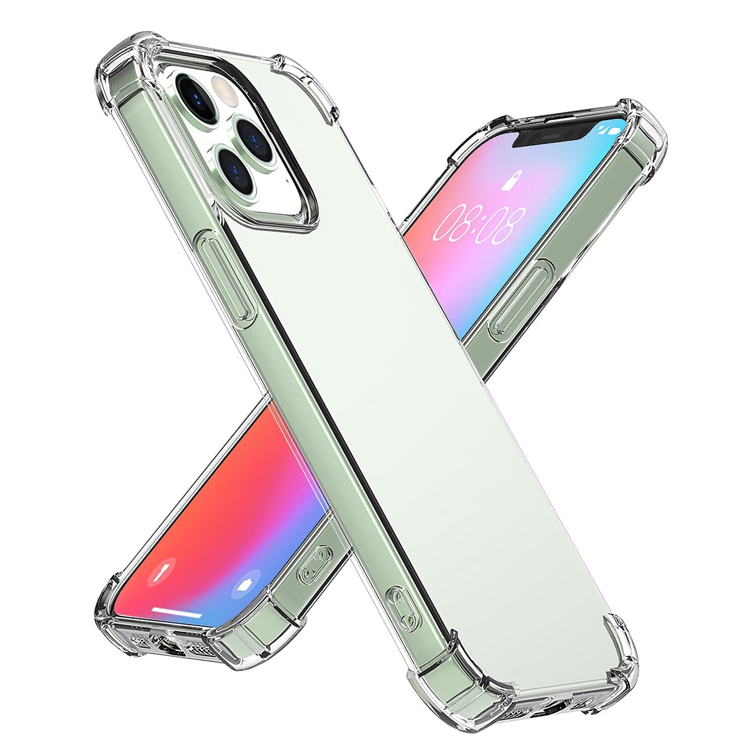 iPhone Shockproof Clear Phone Case Soft TPU Mobile Accessories - DailySale