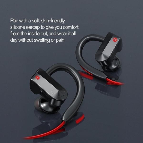 IPX5 Waterproof Shock Bass Stereo Wireless Bluetooth Headphone Headphones & Audio - DailySale