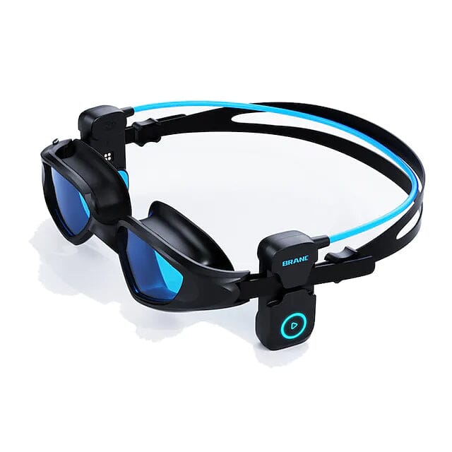 IPX8 Waterproof Bone Conduction Open-Ear Headphones Headphones Blue - DailySale