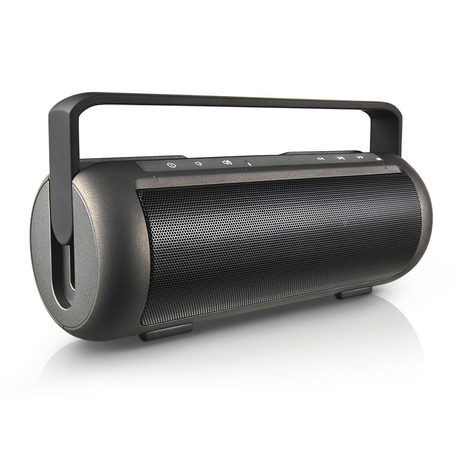 iRola Wireless Speaker Powerful Dual Subwoofer Streo Speakers - DailySale