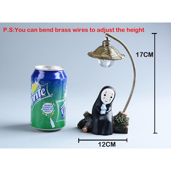 Japanese Kaonashi No Face LED Night Light Figure Indoor Lighting - DailySale