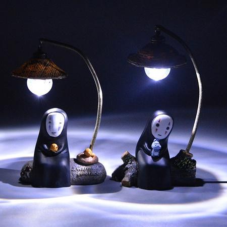 Japanese Kaonashi No Face LED Night Light Figure Indoor Lighting - DailySale