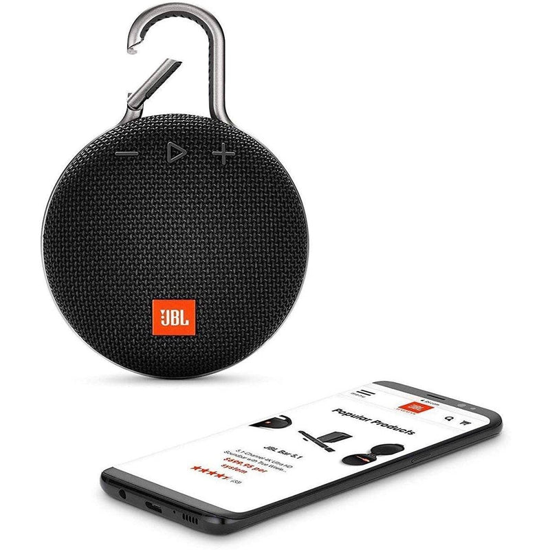 JBL CLIP 3 - Waterproof Portable Bluetooth Speaker Speakers - DailySale