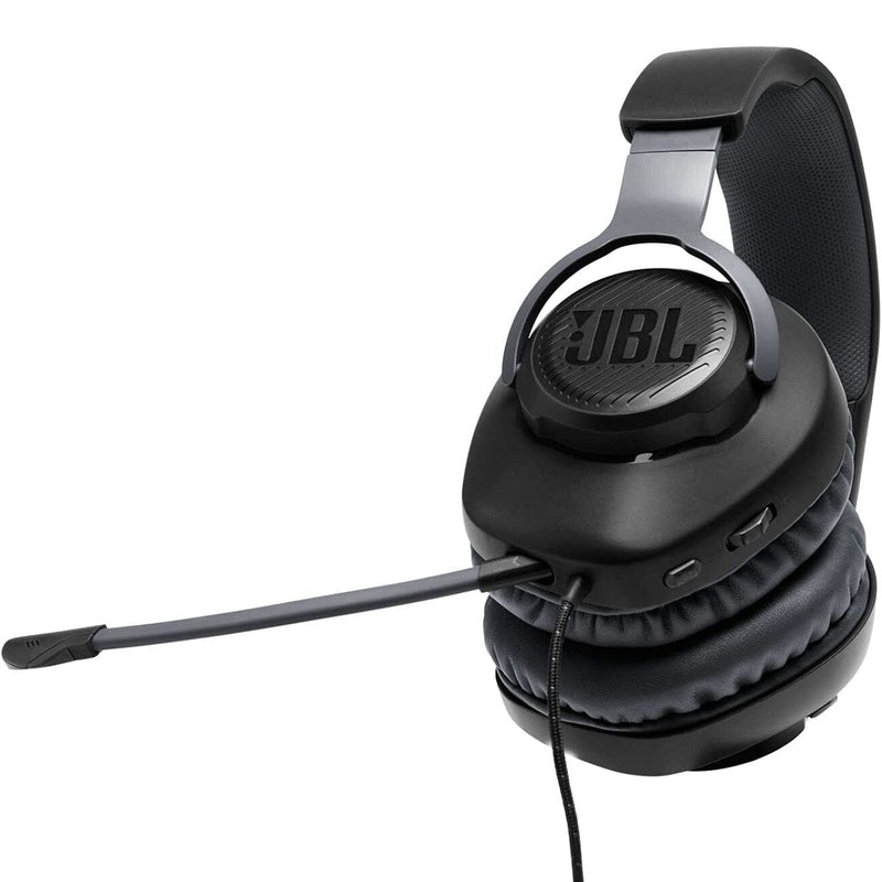 JBL Quantum 100 - Wired Over-Ear Gaming Headphones Headphones - DailySale