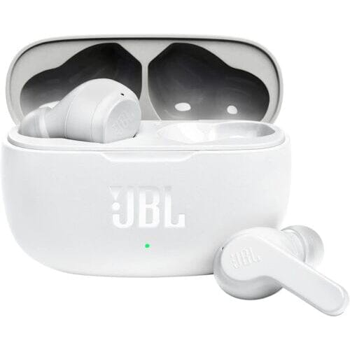 JBL Vibe 200TWS 200 TWS True Wireless Headset In-Ear Earbuds - White Headphones - DailySale