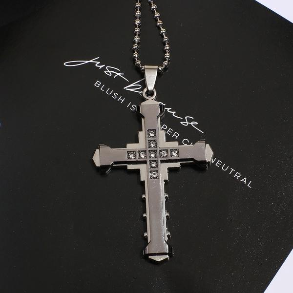 Jesus Cross Pendant Necklace Jewelry Necklaces - DailySale