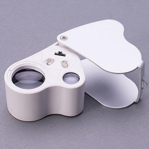 Jewelry Magnifying Glass with LED Light