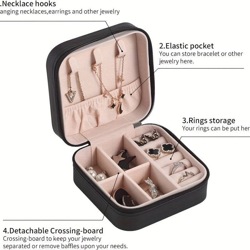 Jewelry Travel Case Organizer Bags & Travel - DailySale